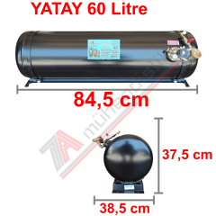 60 Lt Kollektörlü Karavan Lpg Tank