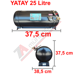 25 Lt Kollektörlü Karavan Lpg Tank