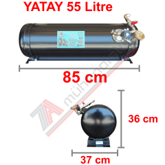 55 Lt Kollektörlü Karavan Lpg Tank