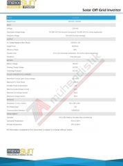 Mexxsun 5KW Tam Sinüs Akıllı İnverter 48V 5000W (Axpert KS-5000)