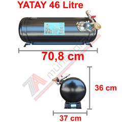 46 Lt Kollektörlü Karavan Lpg Tank