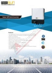 Mexxsun 11KW Tam Sinüs Akıllı İnverter 48V 11000W Twin (MAX E-11K)