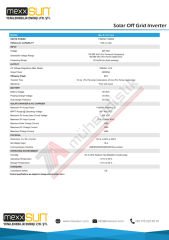 Mexxsun 11KW Tam Sinüs Akıllı İnverter 48V 11000W Twin (MAX E-11K)