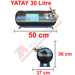 30 Lt Kollektörlü Karavan Lpg Tank