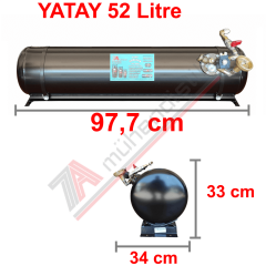 52 Lt Kollektörlü Karavan Lpg Tank