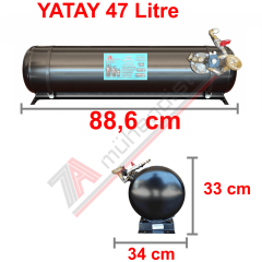 47 Lt Kollektörlü Karavan Lpg Tank