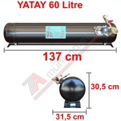 60 Lt Kollektörlü Karavan Lpg Tank