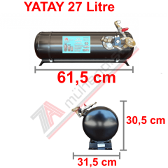 27 Lt Kollektörlü Karavan Lpg Tank