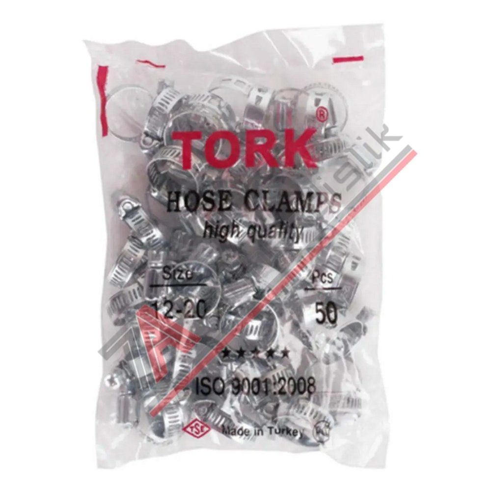 Hortum Kelepçesi 19-26 mm 50 Adet