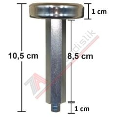 Vikars Avrupa Tip Dolum Başlığı 10,5 cm