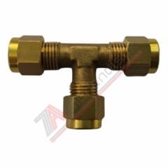 Bakır Boru Birleştirme T Aparatı 8 lik (8x8x8mm)