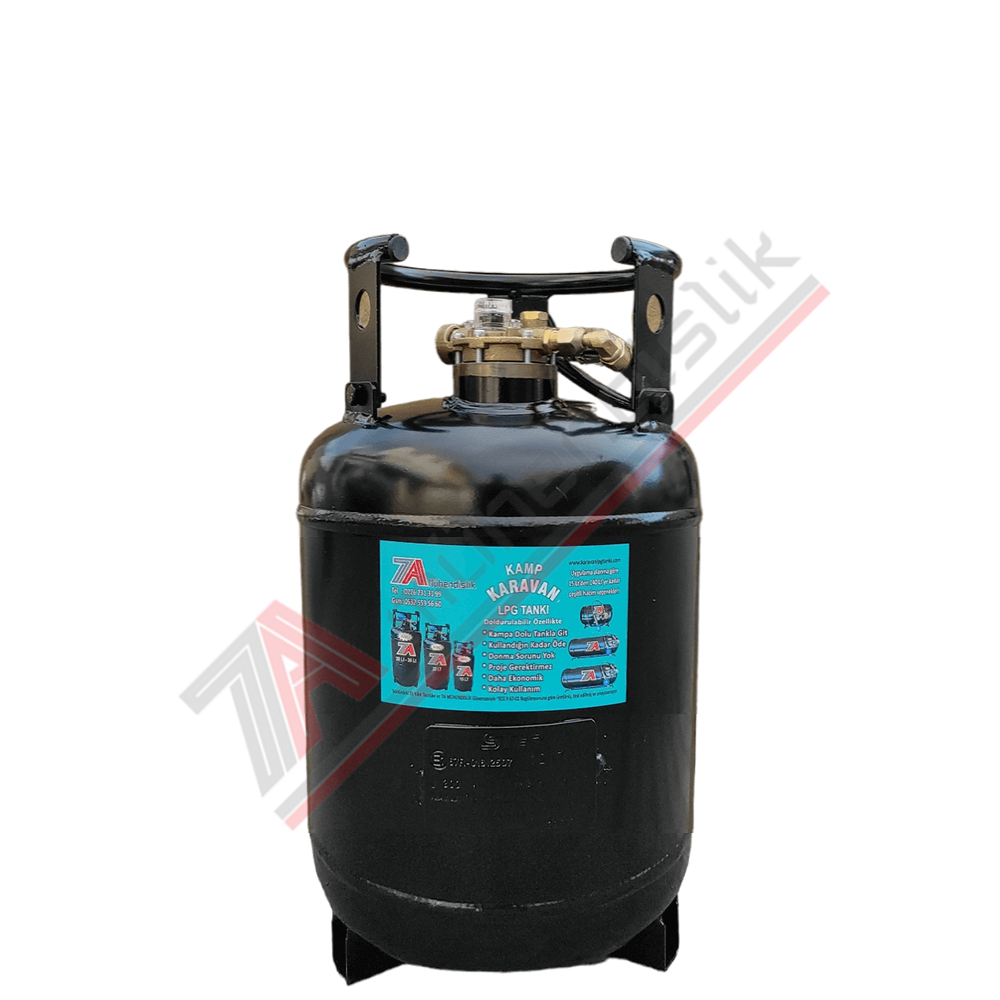 22 Lt Kollektörlü Karavan Lpg Tankı