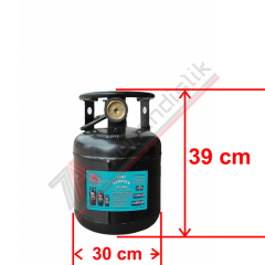 15 Lt Kollektörlü Karavan Lpg Tankı