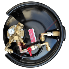 15 Lt Kollektörlü Karavan Lpg Tankı