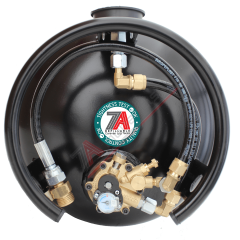 EURO Karavan Lpg Tankı 15 Litre - Yükseklik: 39 cm