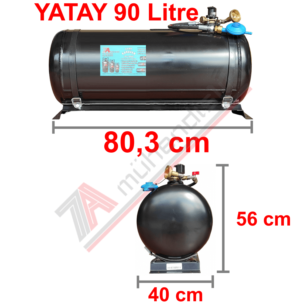 90 Lt Tak Kullan Karavan Lpg Tankı