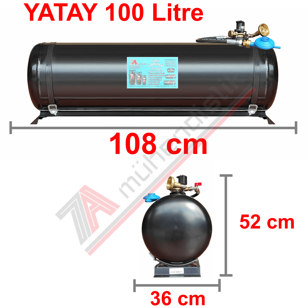 100 Lt Tak Kullan Karavan Lpg Tankı