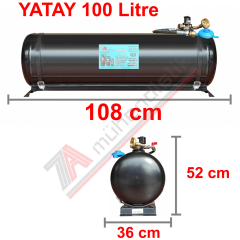 100 Lt Tak Kullan Karavan Lpg Tankı