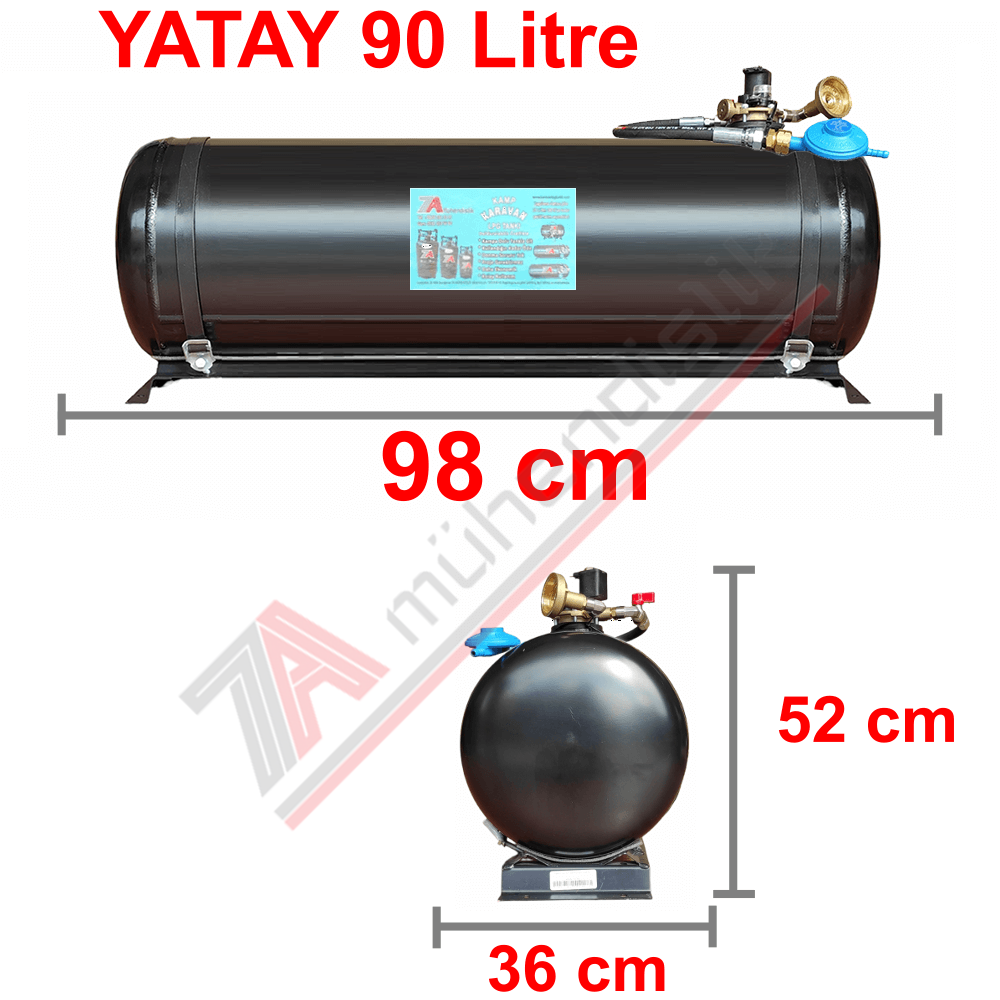90 Lt Tak Kullan Karavan Lpg Tankı