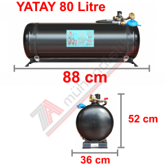 80 Lt Tak Kullan Karavan Lpg Tankı