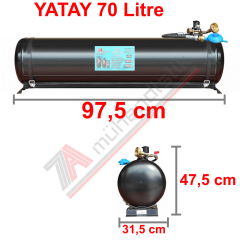 70 Lt Tak Kullan Karavan Lpg Tankı
