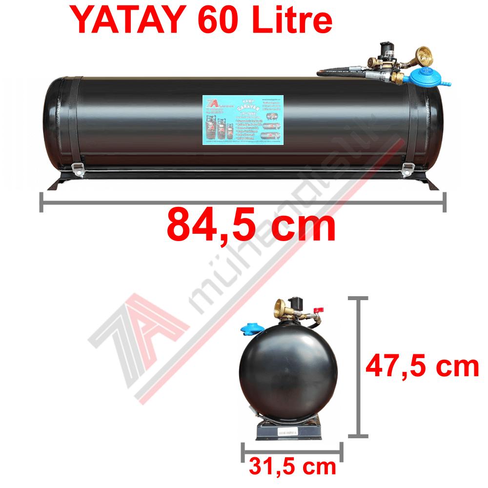 60 Lt Tak Kullan Karavan Lpg Tankı