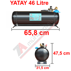 46 Lt Tak Kullan Karavan Lpg Tankı
