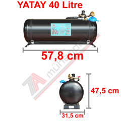 40 Lt Tak Kullan Karavan Lpg Tankı