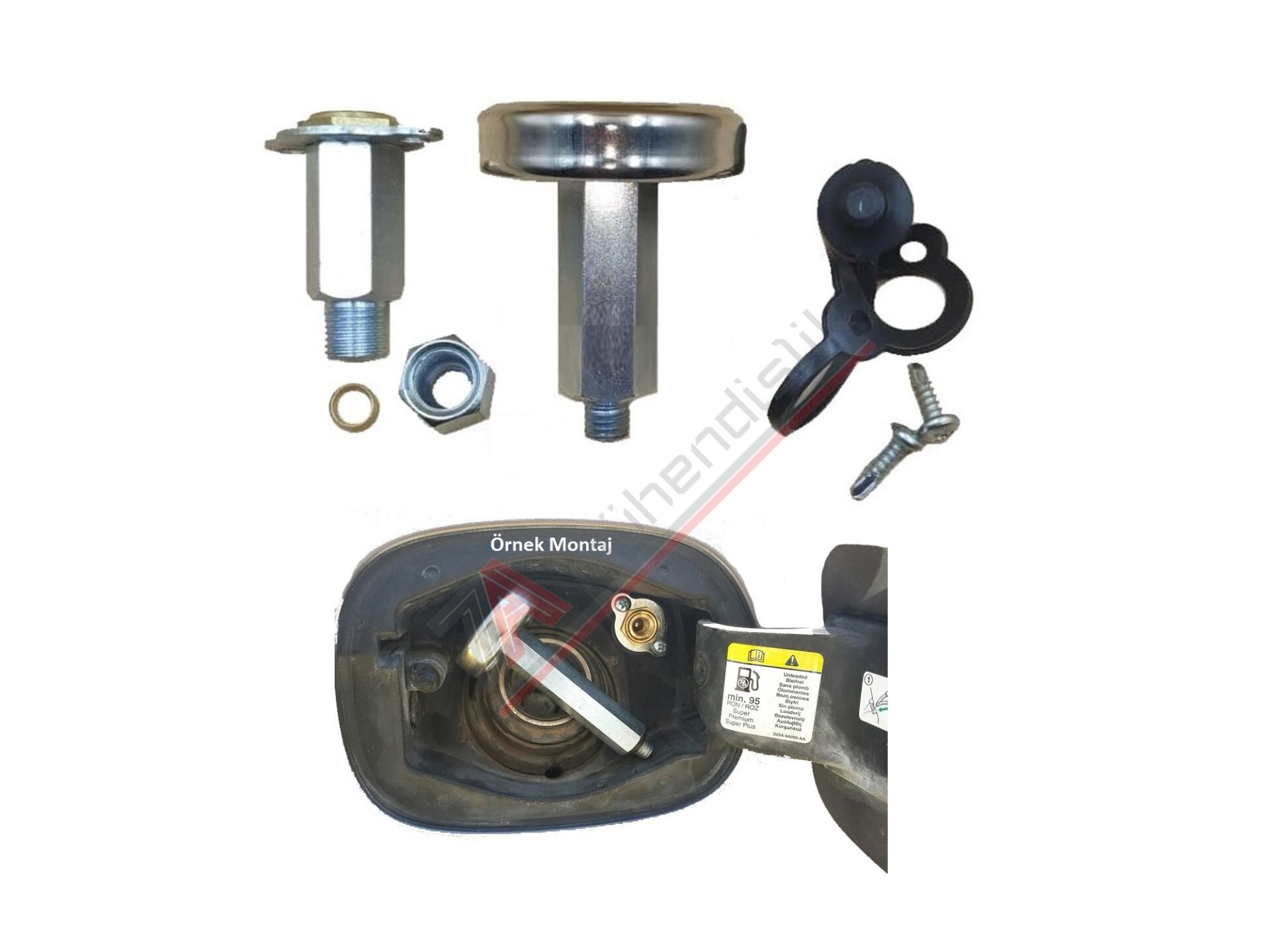 Atiker Avrupa Tip Lpg Dolum Seti (Kısa Tip - 6 cm)