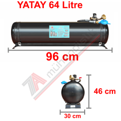 64 Lt Tak Kullan Karavan Lpg Tankı