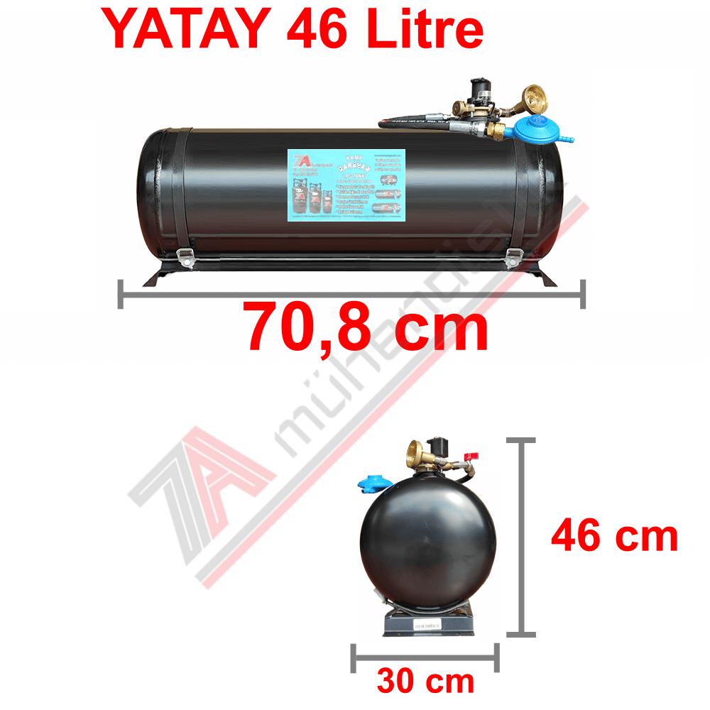 46 Lt Tak Kullan Karavan Lpg Tankı