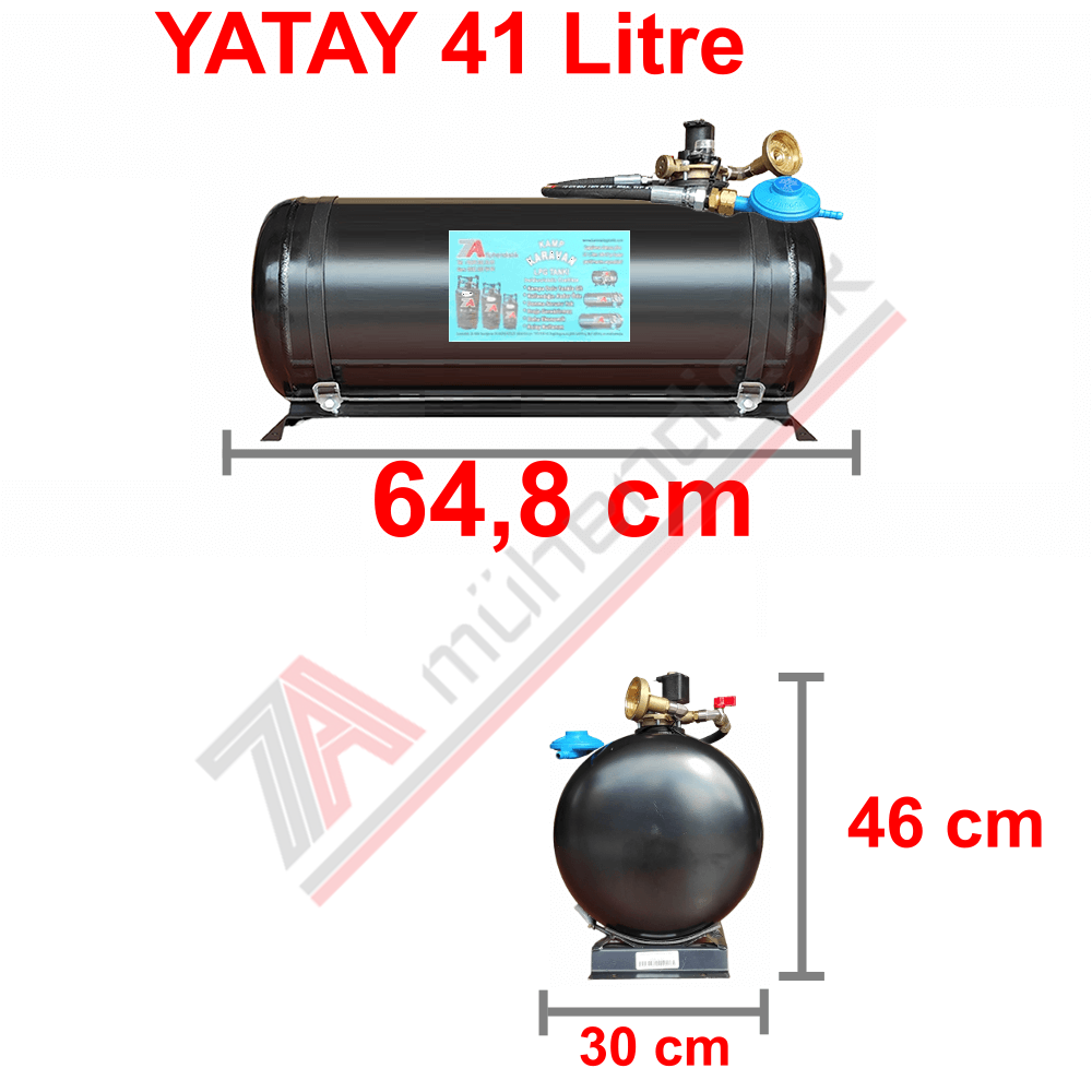41 Lt Tak Kullan Karavan Lpg Tankı