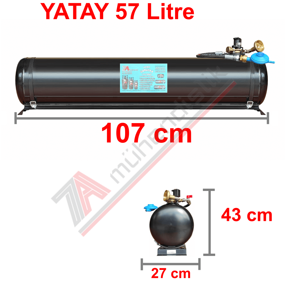 57 Lt Tak Kullan Karavan Lpg Tankı