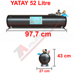 52 Lt Tak Kullan Karavan Lpg Tankı