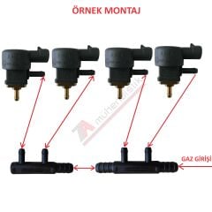 Atiker Enjektör Grand AHCR 4 Silindir Dağıtıcı