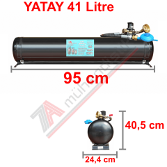 41 Lt Tak Kullan Karavan Lpg Tankı