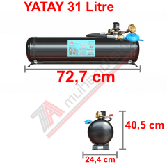 31 Lt Tak Kullan Karavan Lpg Tankı