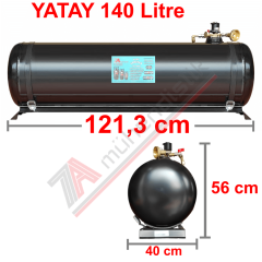 140 Lt Kollektörlü Karavan Lpg Tank