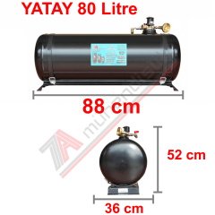 80 Lt Kollektörlü Karavan Lpg Tank