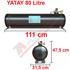 80 Lt Kollektörlü Karavan Lpg Tank