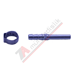Termoplastik Düz Havşalı Boru 6mm