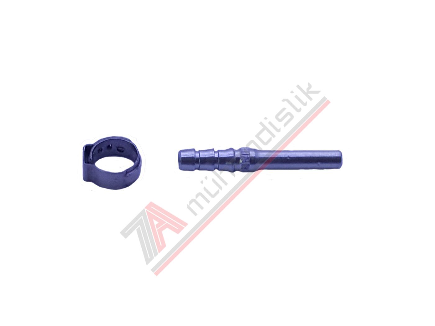 Termoplastik Düz Havşalı Boru 6mm