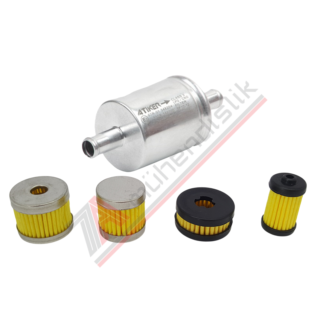 Atiker Mikro Filtreli Lpg 10.000 km Filtre Bakım Seti 12x12mm