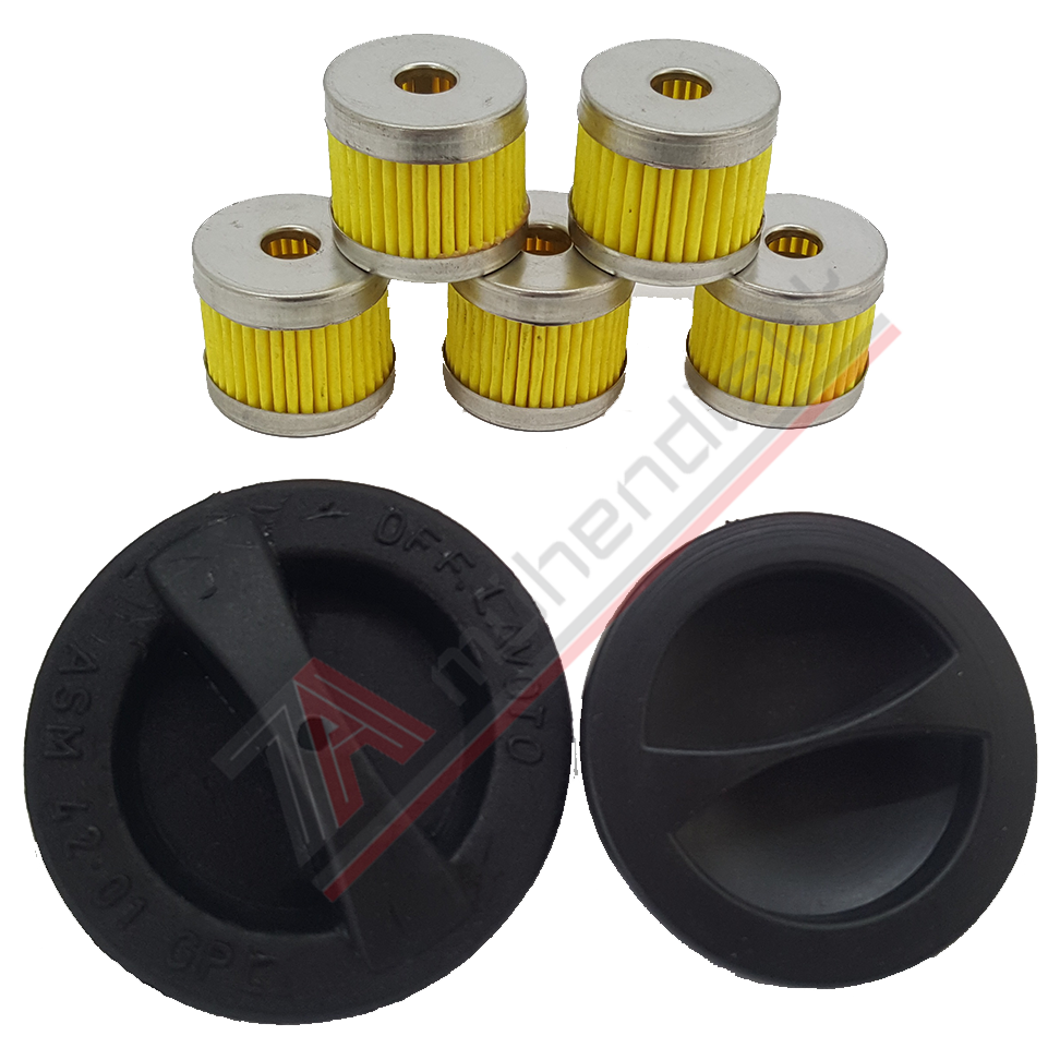 Atiker Gaz Kesici Valfi Filtresi (Yeni Tip Metal Kasa 5li Paket)