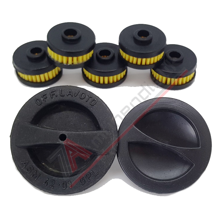 Atiker Gaz Kesici Valfi Filtresi 5 li Paket (Eski Tip Çanaklı)