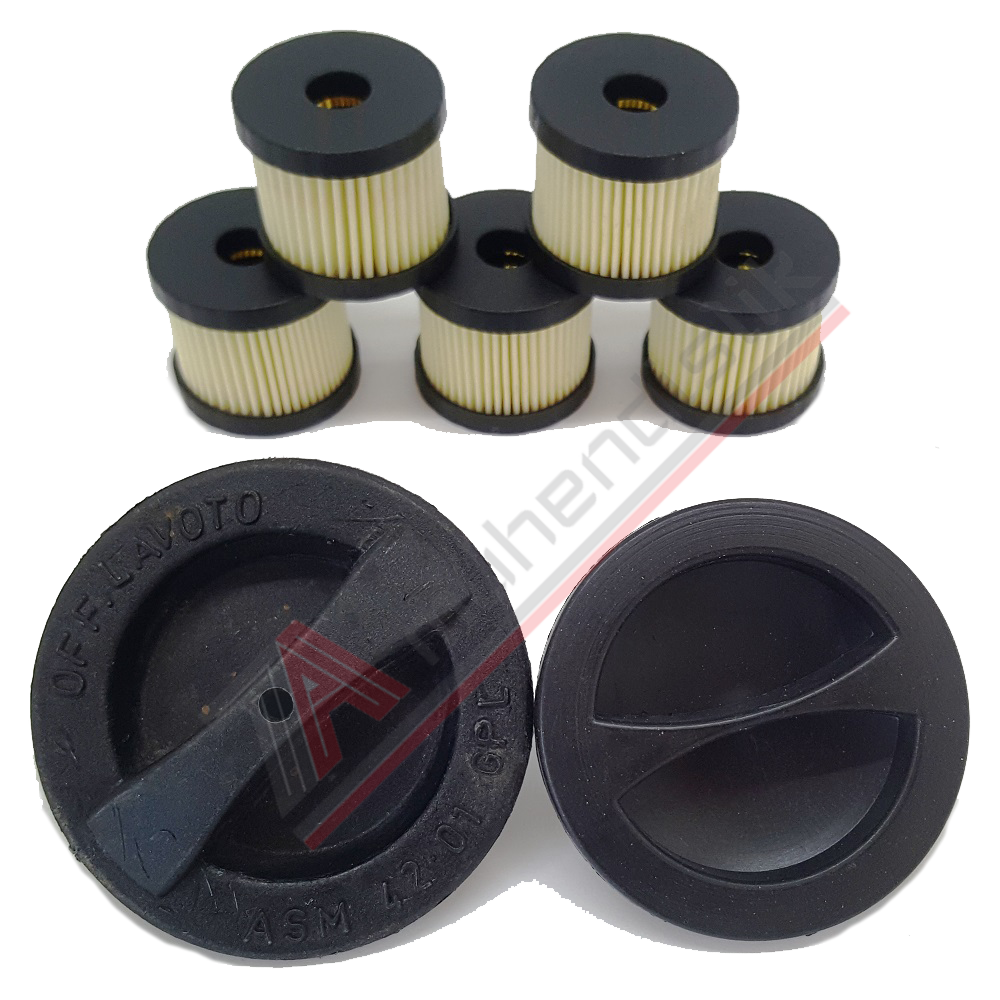 Atiker Gaz Kesici Valfi Filtresi 5 li Paket (Yeni Tip)