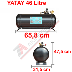 46 Lt Kollektörlü Karavan Lpg Tank