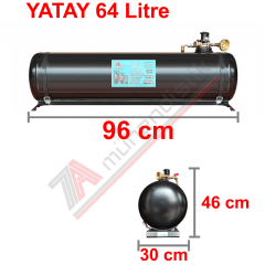 64 Lt Kollektörlü Karavan Lpg Tank