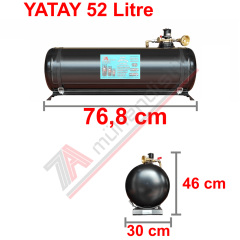 52 Lt Kollektörlü Karavan Lpg Tank