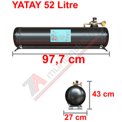 52 Lt Kollektörlü Karavan Lpg Tank
